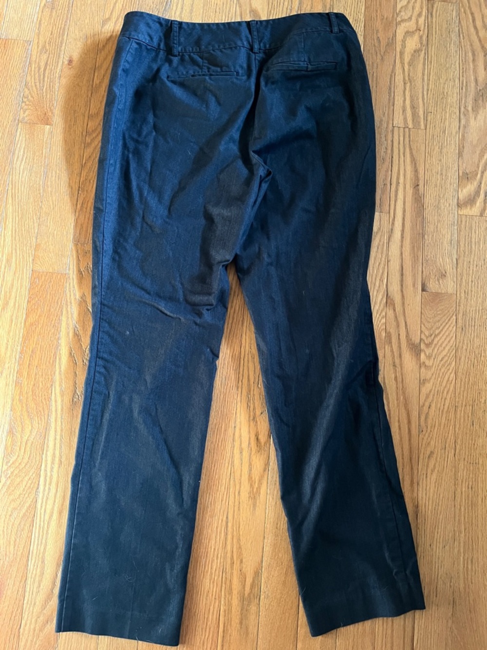 Ann Taylor Black Modern Straight Leg Dress Pants - Picture 3 of 3
